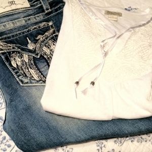 Lucky brand Boho shirt